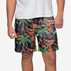 Chicago Bears Tropical Swimming Trunks - L