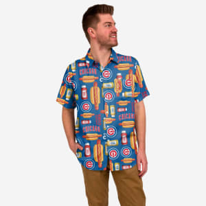 Chicago Cubs Grill Pro Button Up Shirt - 3XL