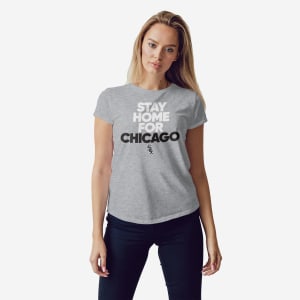 Chicago White Sox Womens Stay Home City T-Shirt - M