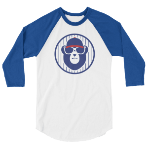 Chicago Baseball 3/4 sleeve raglan shirt