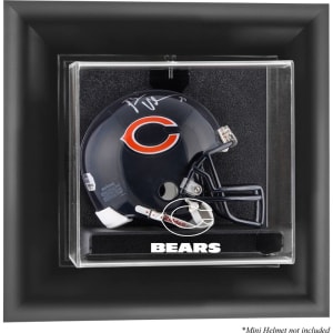 Chicago Bears Fanatics Authentic Black Framed Wall-Mountable Mini Helmet Display Case