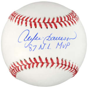 Andre Dawson Chicago Cubs Fanatics Authentic Autographed Baseball with "87 NL MVP" Inscription