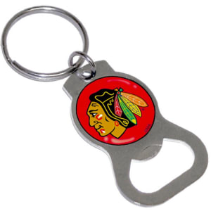 Chicago Blackhawks Basic Bottle Opener Keychain