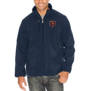 Chicago Bears G-III Sports by Carl Banks Strong Side Soft Shell Jacket - Navy