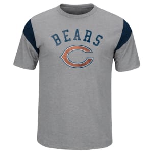 Chicago Bears Majestic Pure Heritage T-Shirt - Gray