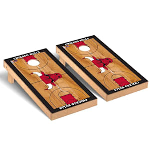 Chicago Bulls 2' x 4' Court Cornhole Game Set