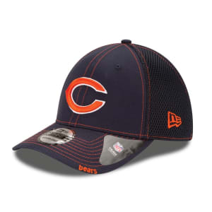 Chicago Bears New Era Neo 39THIRTY Flex Hat - Navy