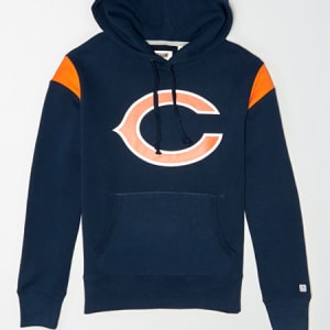 Tailgate Men's Chicago Bears Fleece Hoodie Basic Navy XS