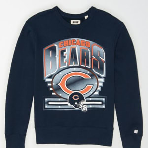 Tailgate Men's Chicago Bears Crewneck Sweatshirt Basic Navy S