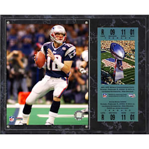 patriots fanatics brady tom plaque bowl super authentic england sublimated xxxvi ticket replica nfl predicted compensatory draft picks 2021 collectibles