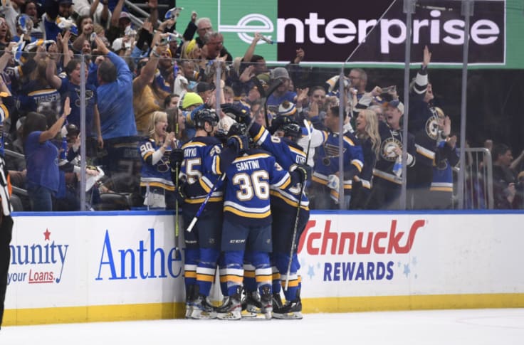 Schedule released for Blues-Wild playoff series