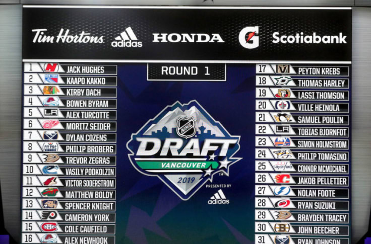 list of draft picks nhl