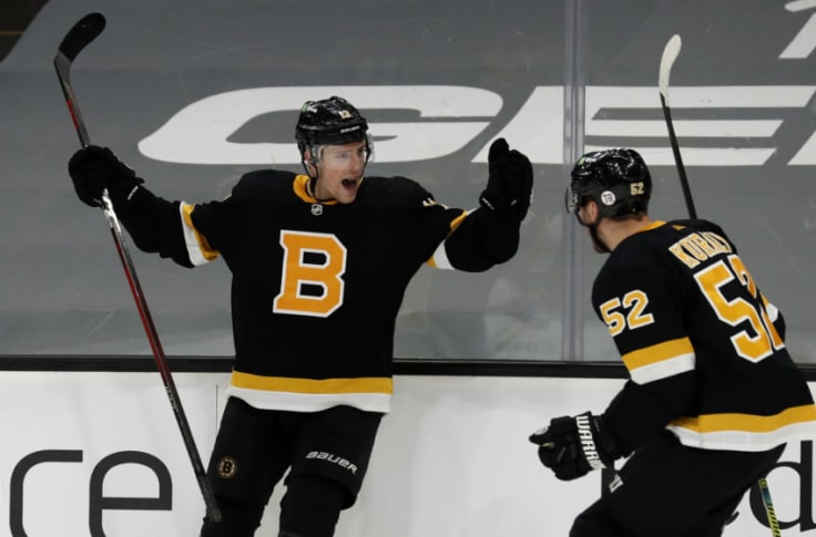 Trent Frederic's third-period goal carries Boston Bruins past Pittsburgh  Penguins 