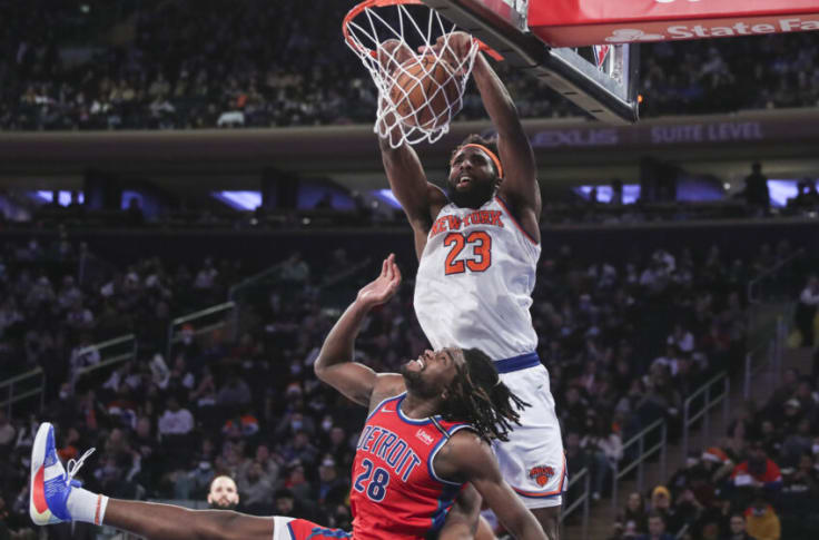 New York Basketball on X: Mitchell Robinson QUESTIONABLE for