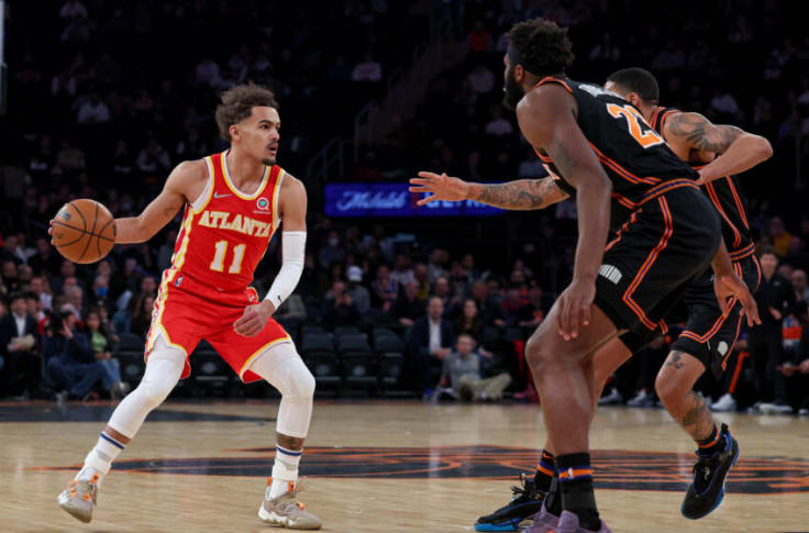 Trae Young Takes A Bow At MSG After Eliminating Knicks From Playoffs 
