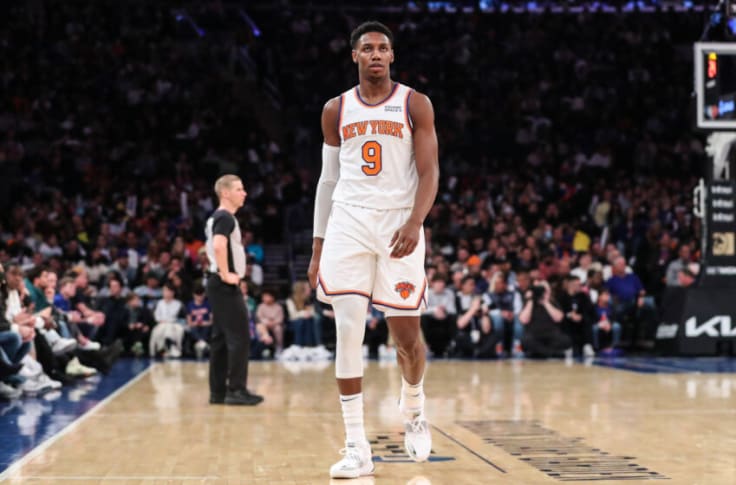 RJ Barrett Provides Despondent Knicks Fans With A Desperately