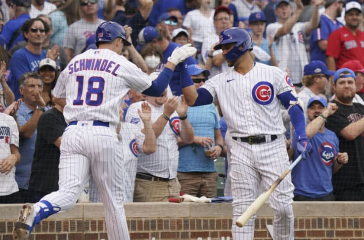Willson Contreras, Frank Schwindel shine in Chicago Cubs win over
