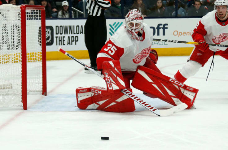 Jimmy Howard Hand Signed Photo Detroit Red Wings Authenticated