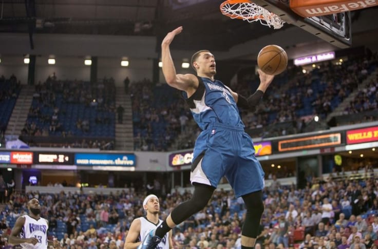Wolves rookie point guard LaVine learning gradually