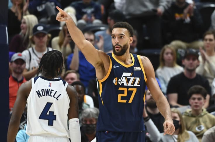 Rudy Gobert punches Minnesota Timberwolves teammate in middle of NBA clash  - Mirror Online