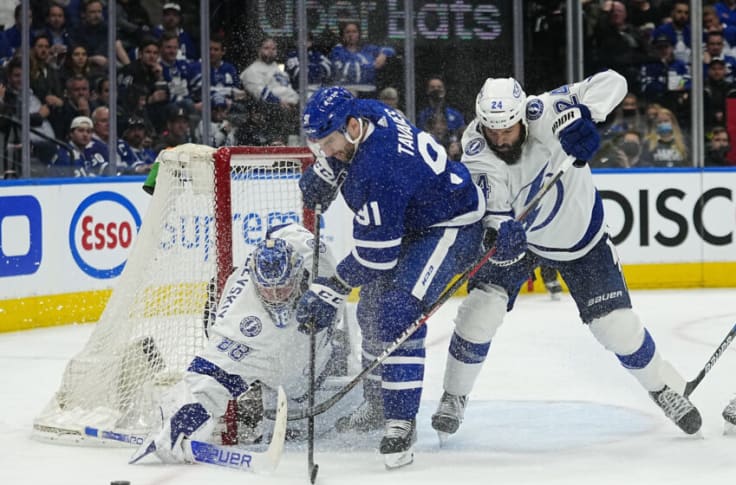Tavares scores in OT as Leafs beat Lightning to advance - The San Diego  Union-Tribune