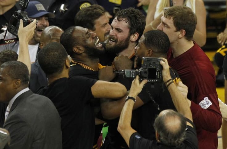 kevin love and lebron