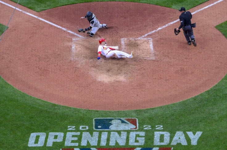 PHOTOS Major League Baseball Opening Day  National Review
