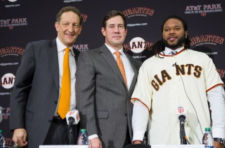 Player names returning to Giants' home jerseys; Larry Baer