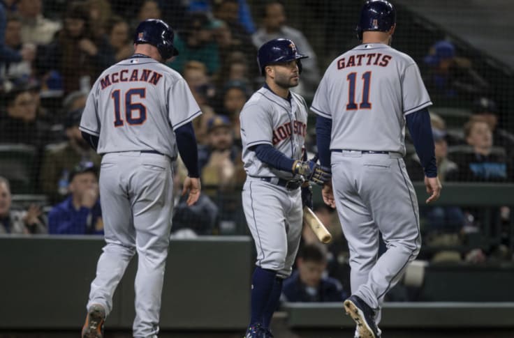 Astros prepared to use Evan Gattis as primary designated hitter in 2018