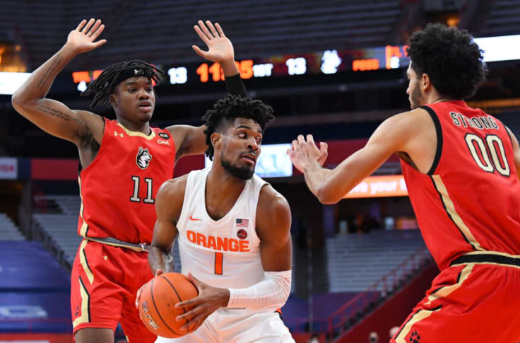 Syracuse Basketball Quincy Guerrier Is A Monster Down Low Coach Says
