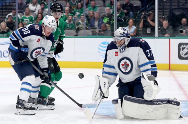 Winnipeg Jets Player Returns to Game After Taking Skate to Face – NBC  Chicago