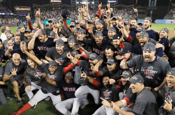 Win A 2013 Red Sox World Series Championship T-Shirt All Weekend