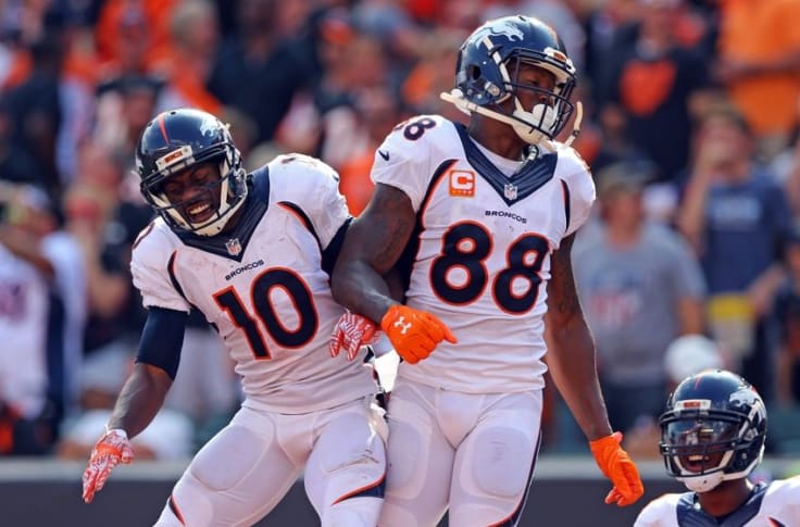 Broncos Receivers and Tight End Grades From First Road Victory