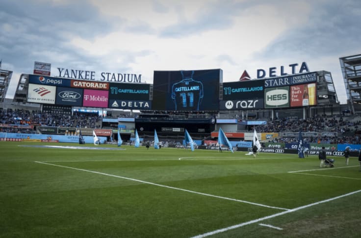 Report: New MLS team New York City F.C. to play home games in Yankee Stadium  for 3 years
