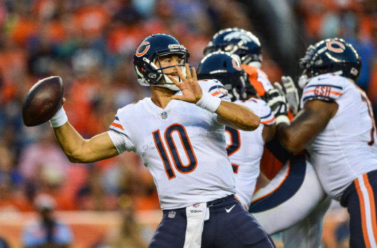 The Chicago Bears' Mitchell Trubisky Dominated in His Preseason Debut