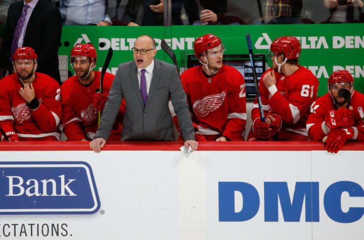 Detroit Red Wings head coach Jeff Blashill to receive contract extension