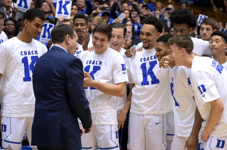 Duke Basketball: Coach K wins 1,000th game at Duke