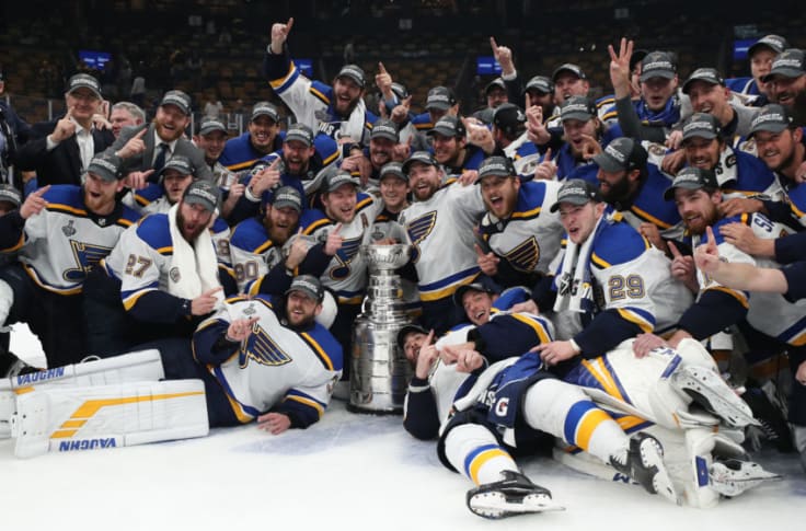 Ring Ceremony  St. Louis Blues