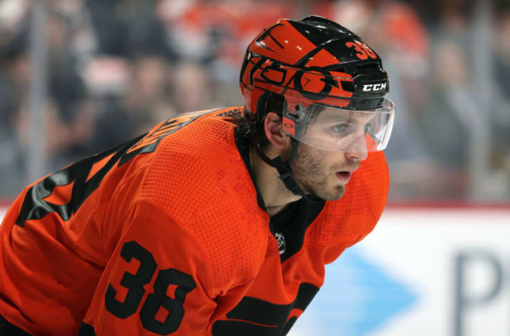 Newest #Flyers addition Ryan Hartman met with the media today as the  24-year-old winger prepares for his debut in Philly. #LetsGoFlyers, By  Philadelphia Flyers
