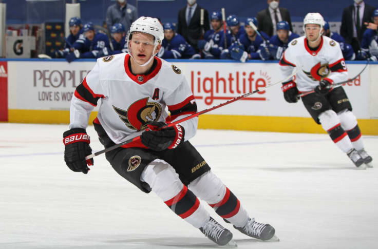 Ottawa Senators: Brady Tkachuk 2021 - Officially Licensed NHL Removabl