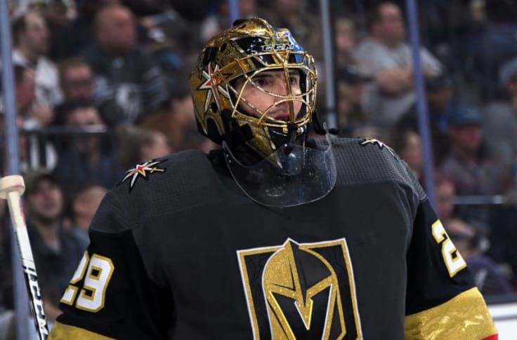 Marc-Andre Fleury Vegas Golden Knights Unsigned Black Jersey