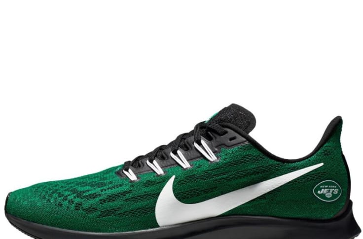 Get your New York Jets Nike Air Zooms now