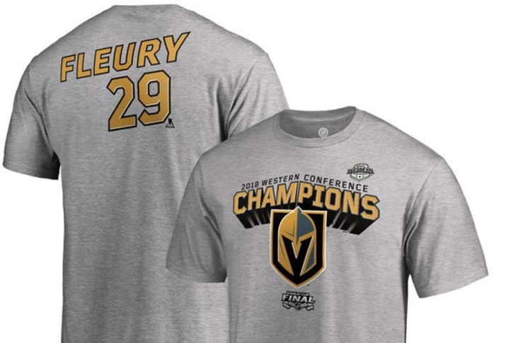 Fanatics Vegas Golden Knights Marc-Andre Fleury Stanley Cup Jersey