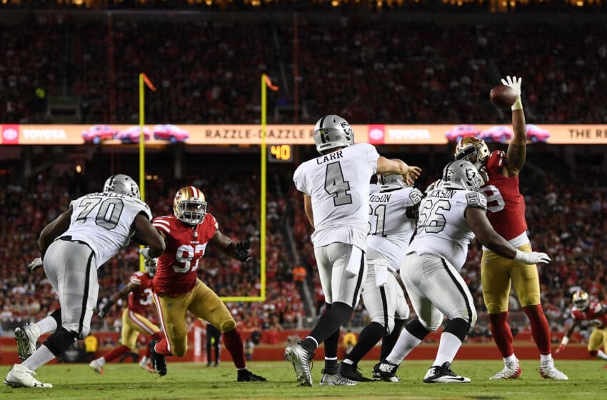 49ers vs. Raiders 4 can'tmiss storylines for preseason finale Page 2