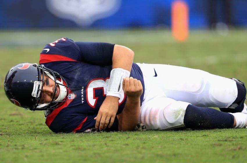 Houston Texans' news: Tom Savage pops up on injury report