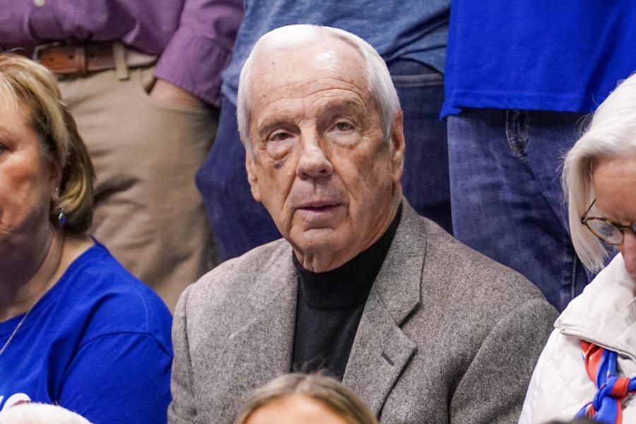 Roy Williams Watches Former Players in Nets-Hornets Game