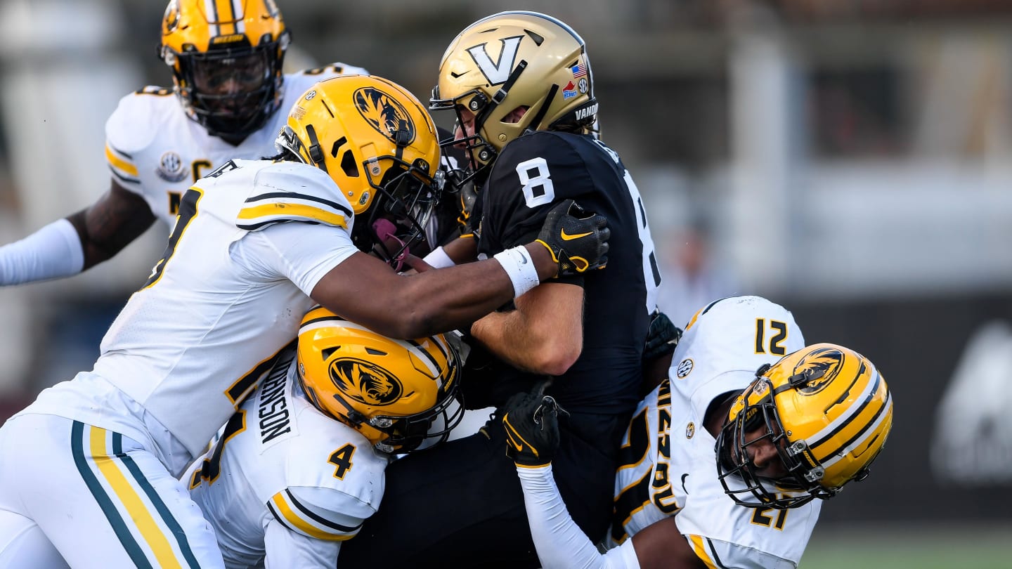 Missouri football team preparing for game against Vanderbilt