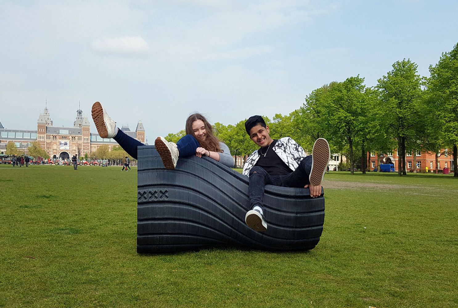 Amsterdam Is Turning Plastic Trash Into 3d Printed Furniture