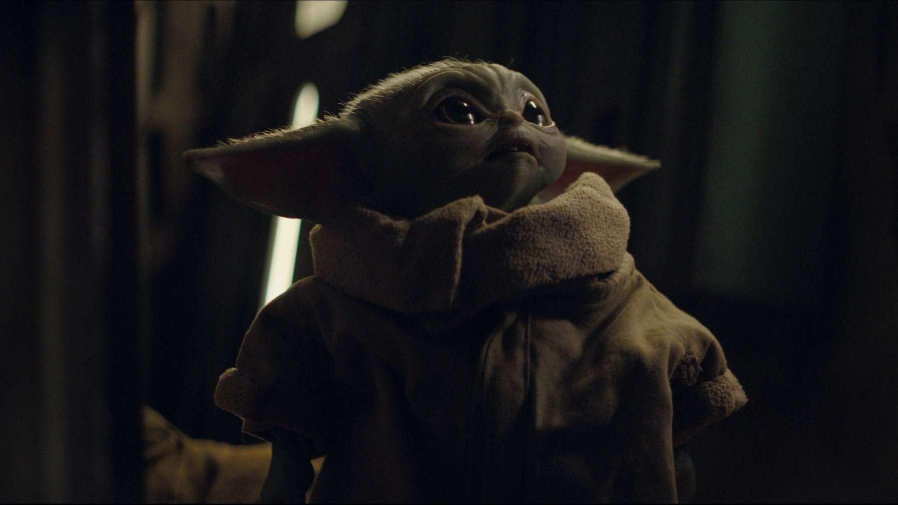 A Life-Sized—and Extremely Lifelike—Baby Yoda Statue Can Be Yours for $350