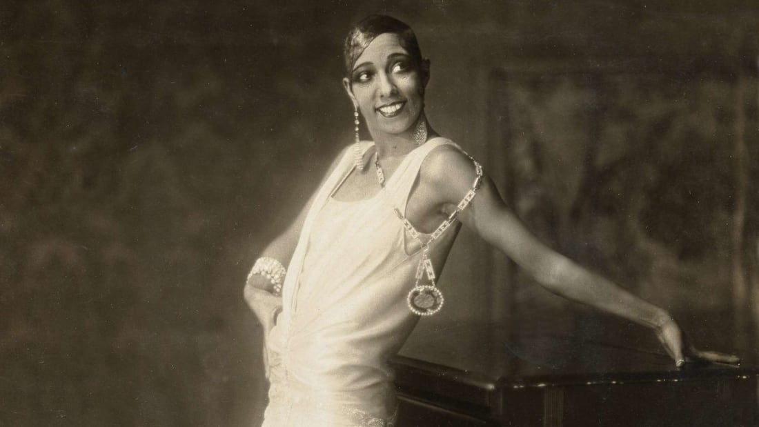 Josephine Baker in Hamburg in 1925.